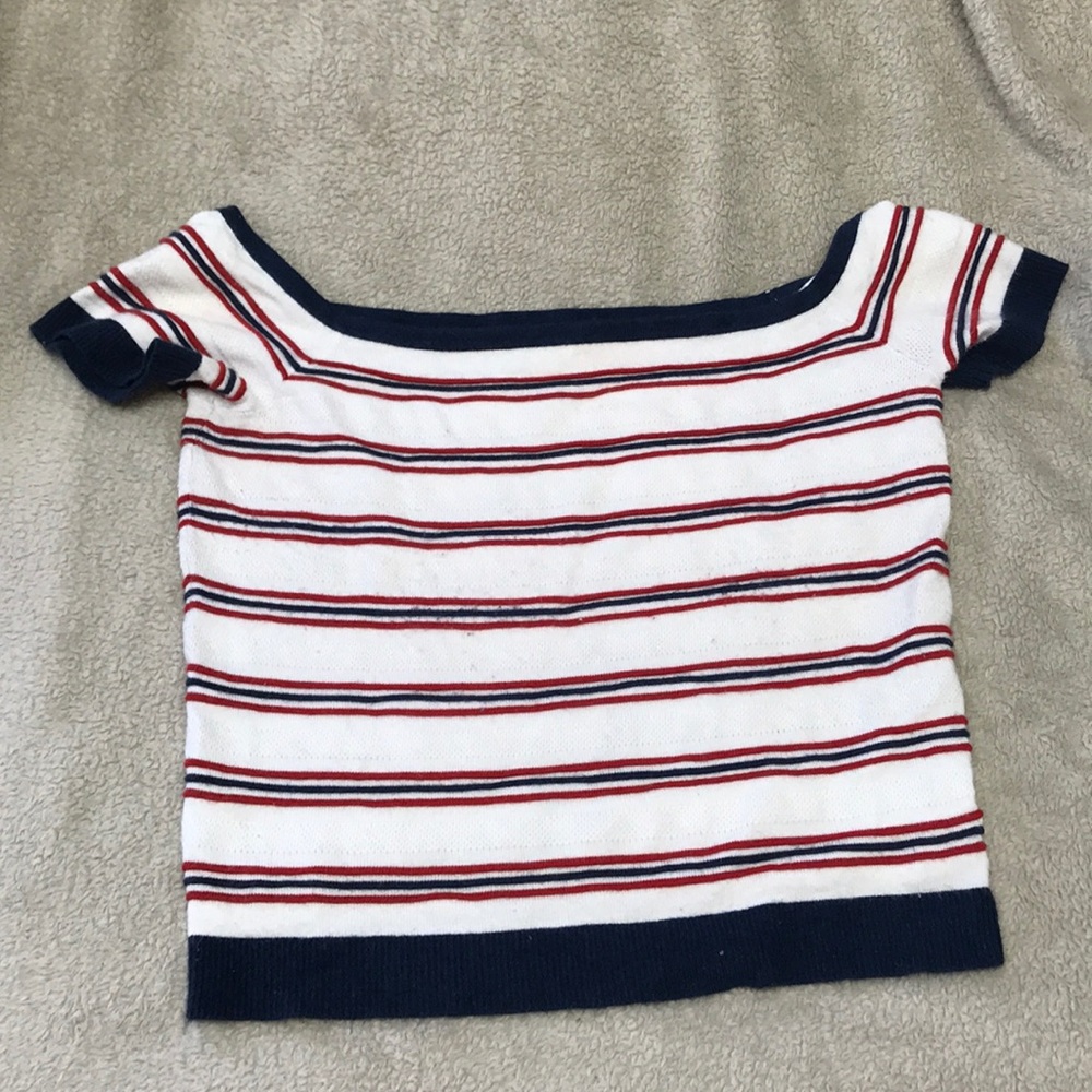 american eagle off the shoulder top